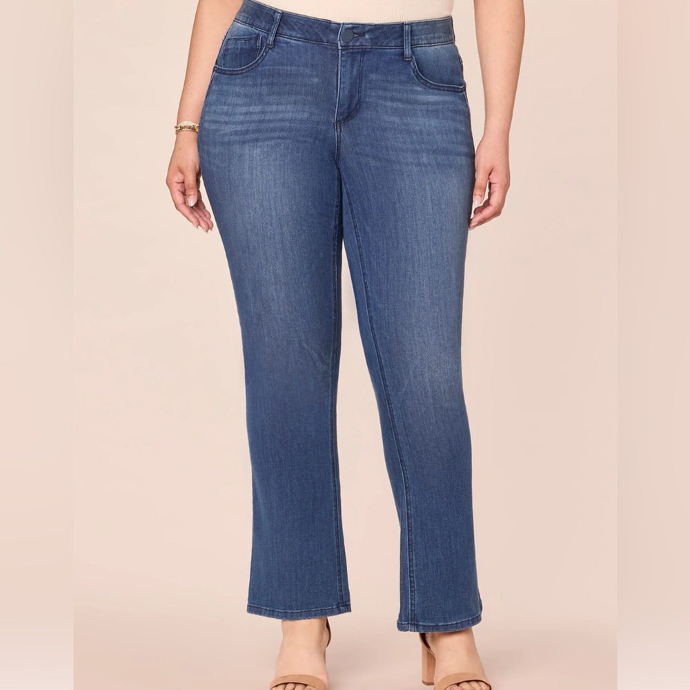 Democracy “Ab” Solution Itty Bitty Bootcut Plus Jeans